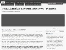 Tablet Screenshot of khachhang-kimchung-ditrach.thivien.net